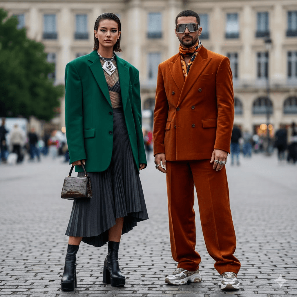 Clamby team showcasing digital wardrobe